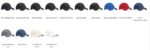 Beechfield Ultimate 5 Panel Cap with Sandwich Peak swatch