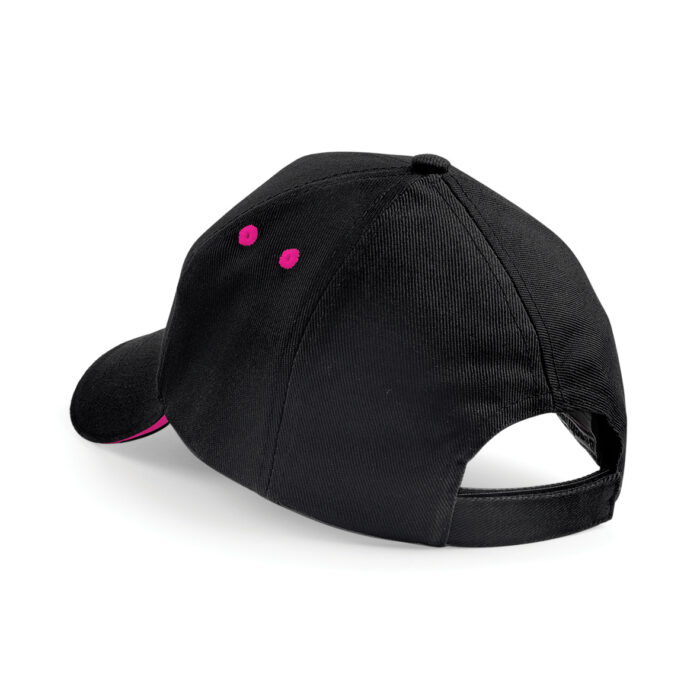 Personalised 5 Panel Cap with Sandwich Peak from £11 - Image 4