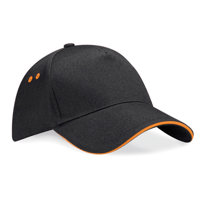 Personalised 5 Panel Cap with Sandwich Peak from £11 - Image 3