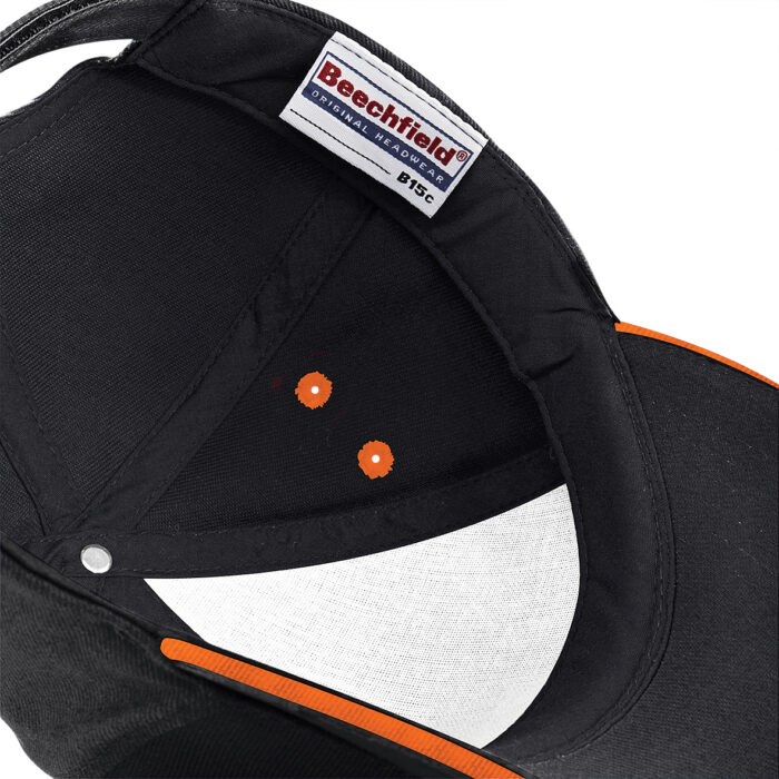 Personalised 5 Panel Cap with Sandwich Peak from £11 - Image 5