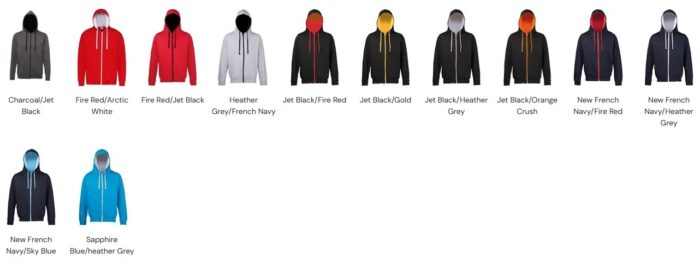 AWDis Zipped Varsity Zoodie from £32 including personalisation - Image 2