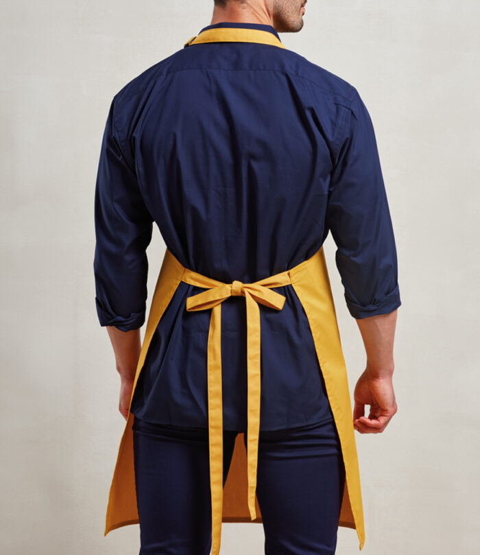 Premier 'Colours' Bib Apron back.
